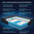 14'' Medium-Firm Hybrid Mattress With Cooling Gel Memory Foam And Pocket Springs, Bed-In-A-Box-393666126-394219489