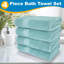 Ensemble de 4 serviettes pour salle de bain Zetilla-429361680