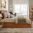 Madison Solid Wood Platform Bed with Matching Footboard & Storage Drawers -96140352-96140349