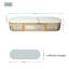 MIMO 4-Position Solid Wood Chaise Lounge