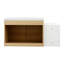 Meuble-lavabo mural 42 po avec lavabo et armoire latérale séparée 42 po-1886625644