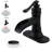 Single-Hole Single-handle Bathroom Faucet with Drain Assembly-97787402