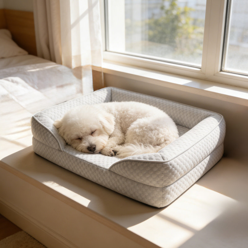Lit pour chien Summer Chilling Silk 28x22,8x5.5in, m