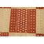 Tapis décoratif en laine de conception unique 7 pi 9 po x 10 pi 4 po noué à la main New Age