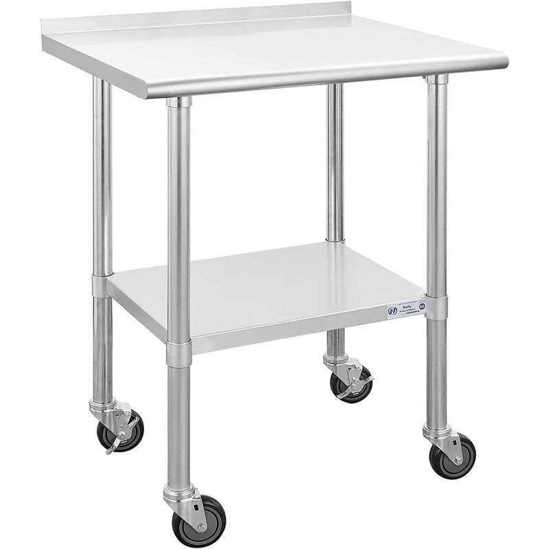 Stainless Steel Table For Prep & Work 24 X 30 Inches With ...