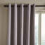 Yarn Dyed Cotton Chambray Curtains Two Panels-71482845-71482844