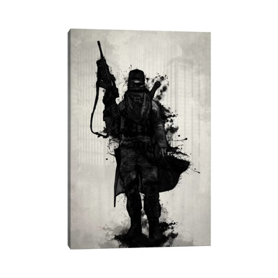Post-Apocalyptic Warrior by Nicklas Gustafsson - Wrapped Canvas Gallery-Wrapped Canvas Giclée