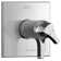 Zura Thermostatic 17T Series Valve Trim with Double Handle