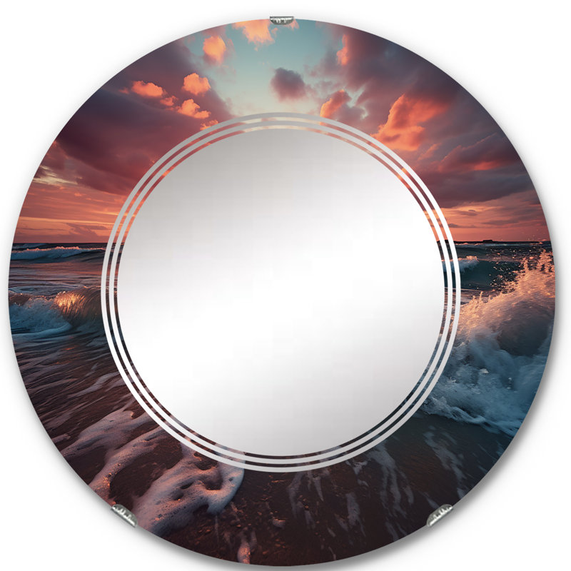 Miroir de salle de bain Statenlinden, 24 po x 24 po