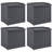 Suncast 17'' W 22 Gallons Water Resistant Resin Deck Box in Black
