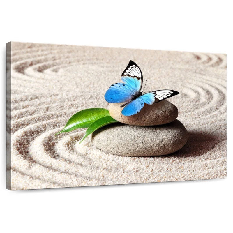 Brampt Peaceful Butterfly, 34" H x 51" W