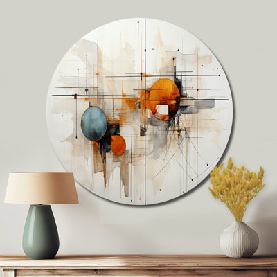 Cosmin - Abstract Round Metal Art