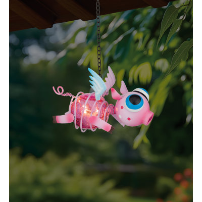 Mini Bug Solar Lantern - Pig