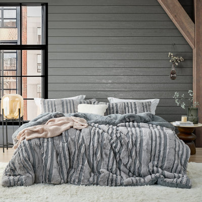 Chunkiest Chunky Bunny® Freezin Waters - Coma Inducer® Oversized King Comforter Set - Lush Gray