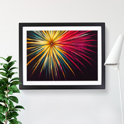 Euphoric Fireworks - Framed Print