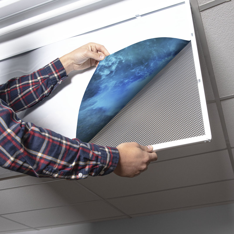 Waterfall Rectangle Fixture Component Ceiling Light