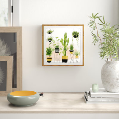 " Indoor Oasis II " by Marmont Hill Painting Print