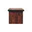 Table basse en bois Rio, brun foncé