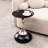 Tail End Coffee Table, Modern Metal Round Table For Office, Art Style, Minimalist Side With Breathable Material Living Room, Tray Top-1079767578-1079767576