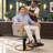 Salon Chair For Hair Stylist,Barber Chair For Home Barbershop With Professional Hydraulic Pump -Gray/Gold-129176280-108808824