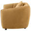 Chaise d'appoint rembourrée Wilta jaune moutarde-1668557186
