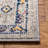 Felty Oriental Gray/Blue/Orange Area Rug-224402249