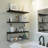 Cantura 3 Piece Metal Floating Shelf-852097703
