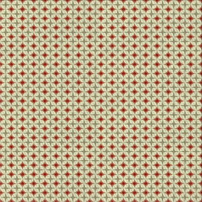 Tapis brun clair/ivoire à motifs