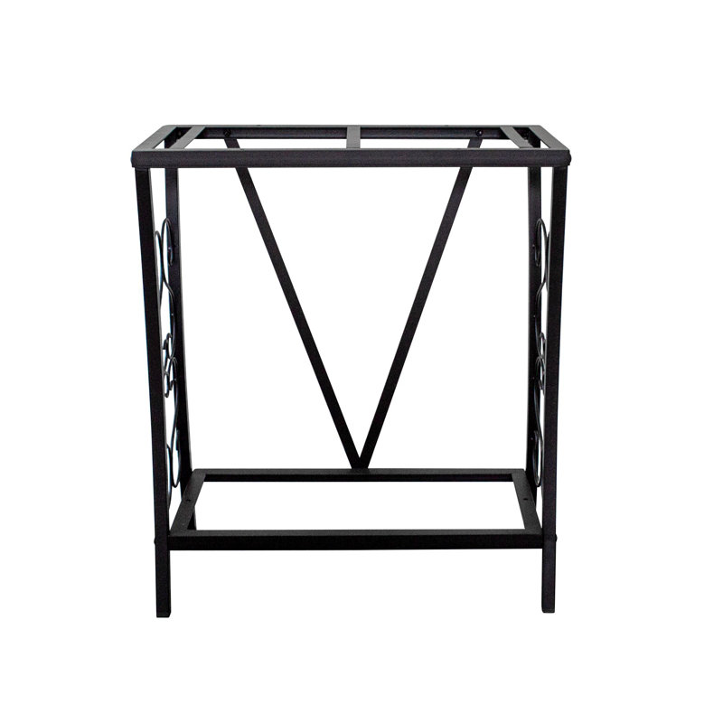 Delfreda Rectangle Aquarium Stand, 20 Gallon (27.8"H x 24.3"W x 12.5"D)