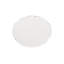 Shear Side Table, Oval, White Stone