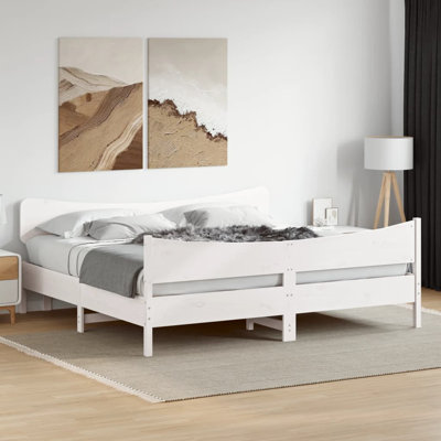 Rosalinde Solid Wood Bed