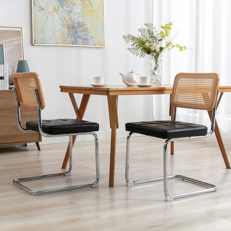 Chaise d'appoint Addelynn, Noir
