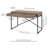 Mason Metal Base Writing Desk-2134707821