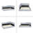 L-Shaped Corduroy Daybed Upholstered Daybed-1817591627-1817591625