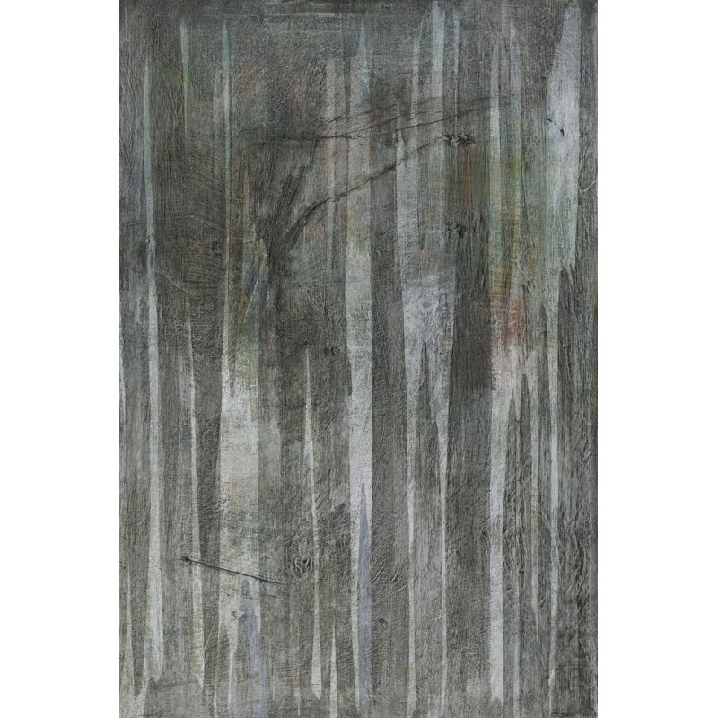 Birch Forest Abstracts II by Jodi Fuchs - Wrapped Canvas Painting, 46cm H x 30cm W