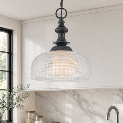 1-Light Dome Kitchen Island Pendant
