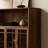 High-End Glass-Door Buffet Table