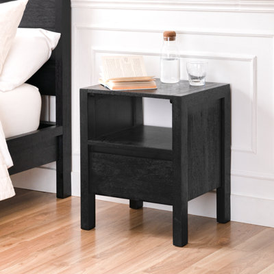 Stills Oslo 1-Drawer Solid Wood Nightstand 
