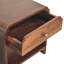 Glafira 45cm W Solid Wood Bedside Table