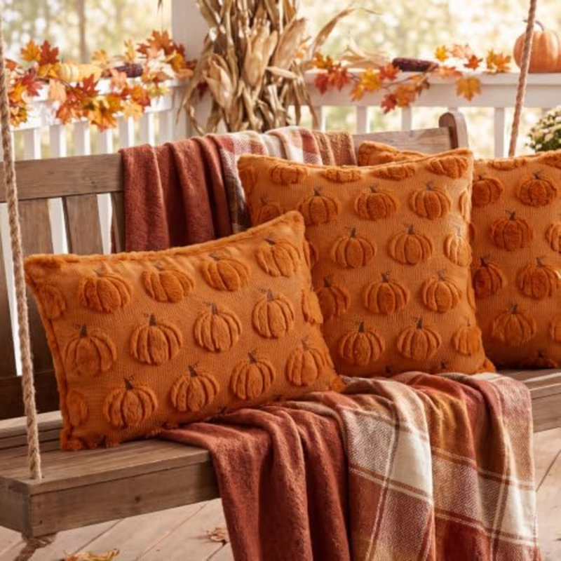 Ensemble de 2 housses de coussin d'automne 12 x 20