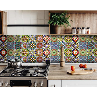 Vinyl Peel and Stick Mosaic Tile