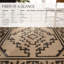 Tapis beige / noir en jute tissé à plat à la main Louie Southwestern-993724588