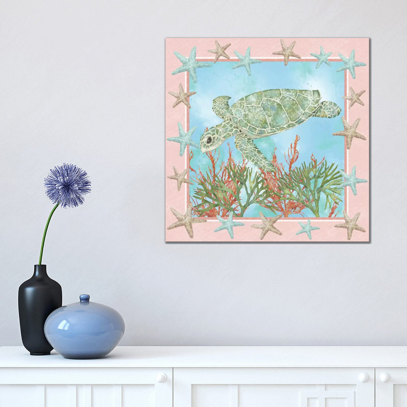 Coastal Life II 1 Piece Wrapped Canvas Wall Art, 45.72 cm H x 45.72 cm W x 1.91 cm D