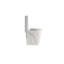 Toilette monobloc 1,1 / 1,6 GPF Tornado pour salle de bain, siphonic S-trap 12 po, cuvette allongée avec siège à fermeture douce, puissant double chasse CARTE 1000 g, siège de siège confortable ADA Hauteur 17 po
