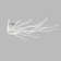 Kiotti Plastic LED Flush Mount LED Modern Ceiling Light Ceiling Lights Dimmable with Remote Control