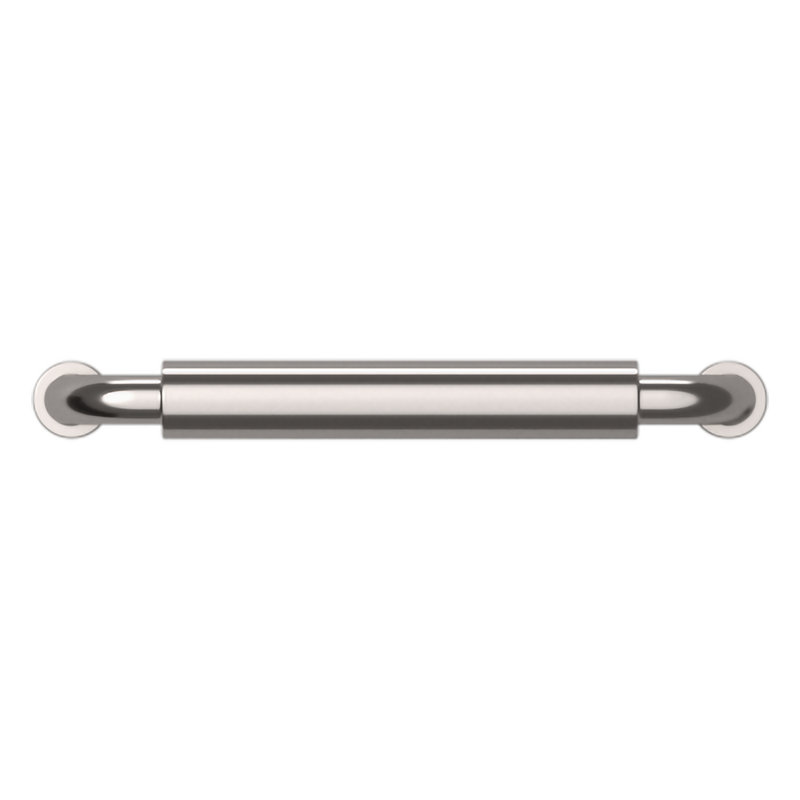 4400 Hollywood Hills Pull, 4" CTC, Polished Nickel
