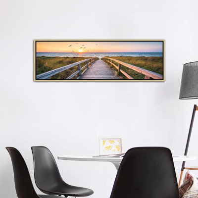 " Dune Beach Panorama " Color Photography Print