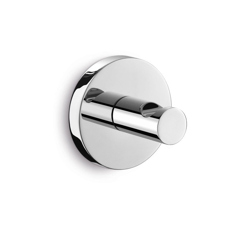 Zack Scala Towel Hook / Powder Coated, Polished Chrome