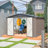 Outdoor Metal Storage Shed Foundation Kit Included-113064558-113064557