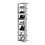 Range-chaussures vertical blanc à 7 niveaux-126747159